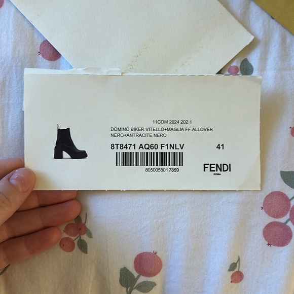 FENDI Boots SZ 41 New - Picture 4 of 8